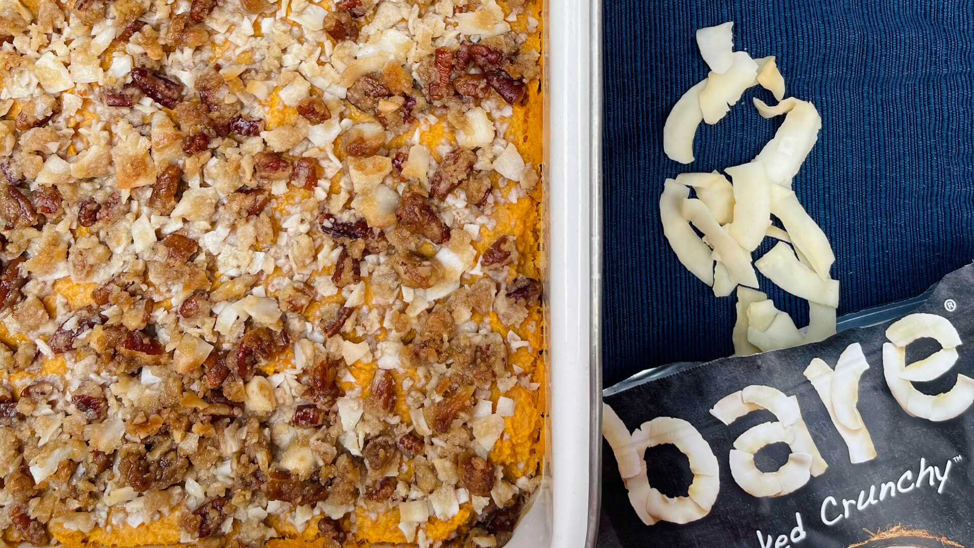 Recipe: Coconut Pecan Sweet Potato Bake